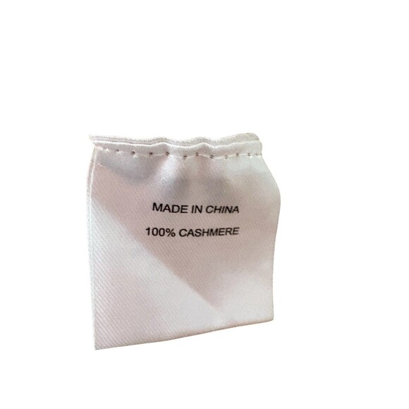 Quince 100% Mongolian Cashmere V-Neck Sweater Women's ~M/L Camel Minimalist - Picture 6 of 15